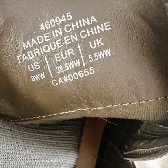 Army Green Combat Boots - Lace Front/Side Zip - Penn 8WW - Picture 9 of 11